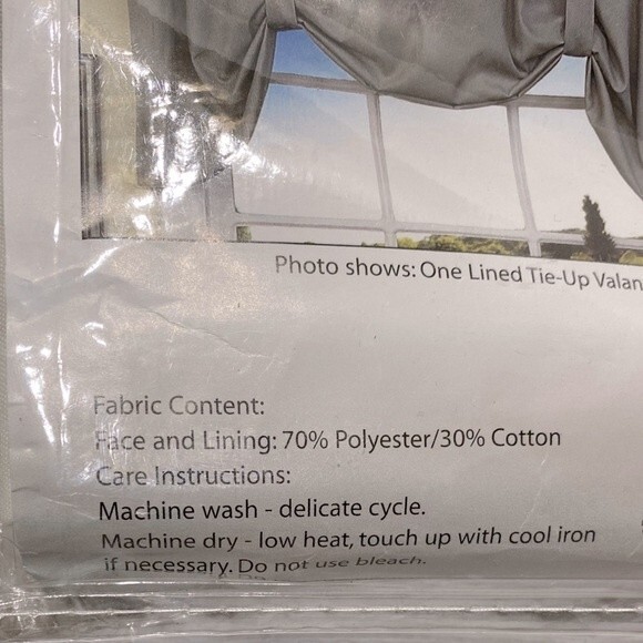 Stacey Ready To Hang Pre-Tied Valance - Picture 3 of 6